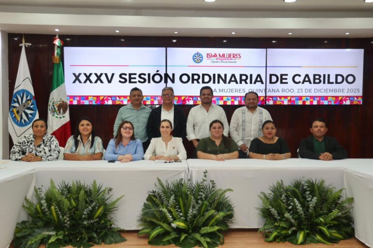 Cabildo de Isla Mujeres aprueba por unanimidad Presupuesto de Egresos 2026 con enfoque en justicia social