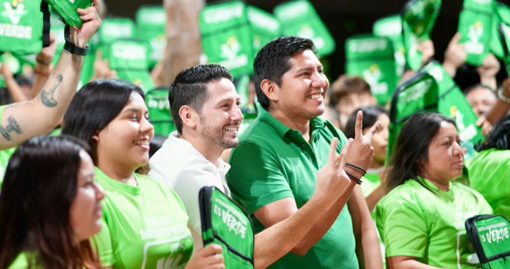 Encabeza Renán Sánchez Tajonar entrega de kits del Partido Verde en Tulum; destaca unidad y crecimiento histórico