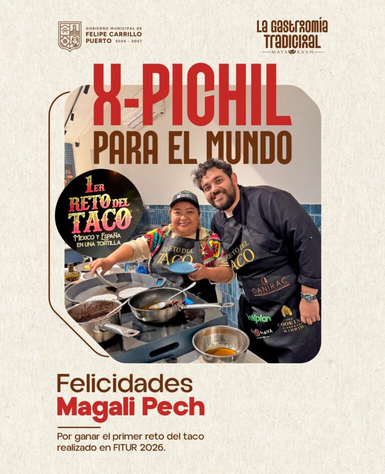 FITUR 2026: Magali Pech de FCP es reconocida a nivel internacional por su aporte gastronómico