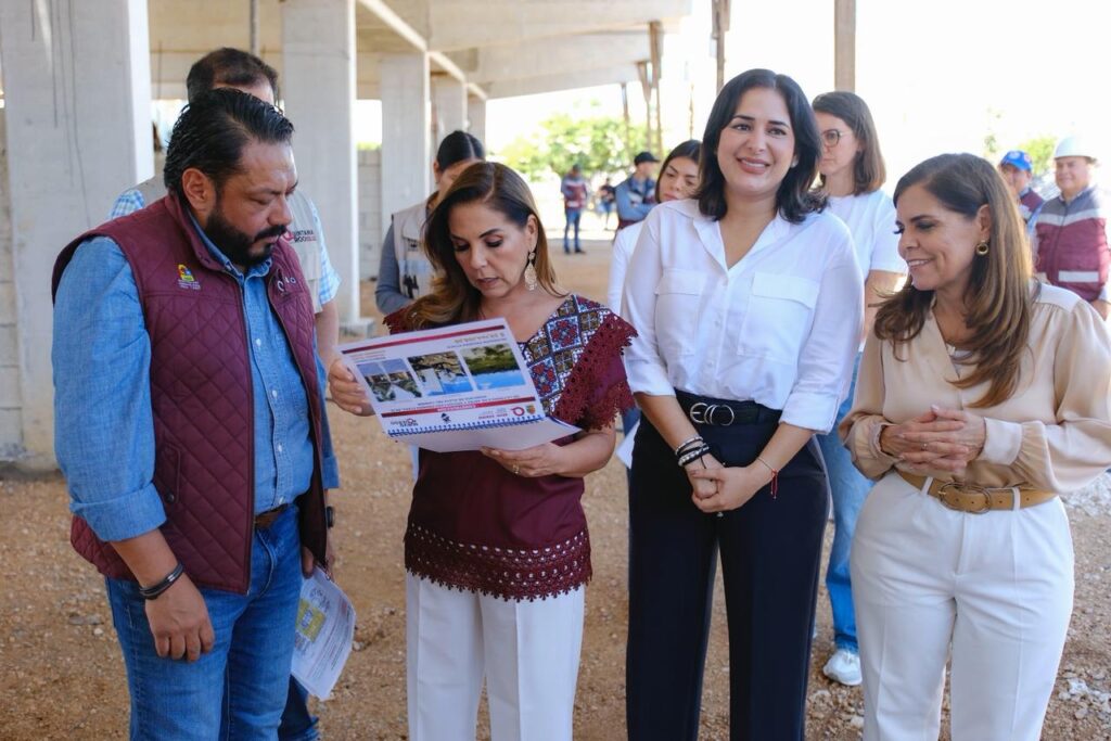 Supervisa Mara Lezama avances de la Fábrica de Artes y Oficios en Playa del Carmen