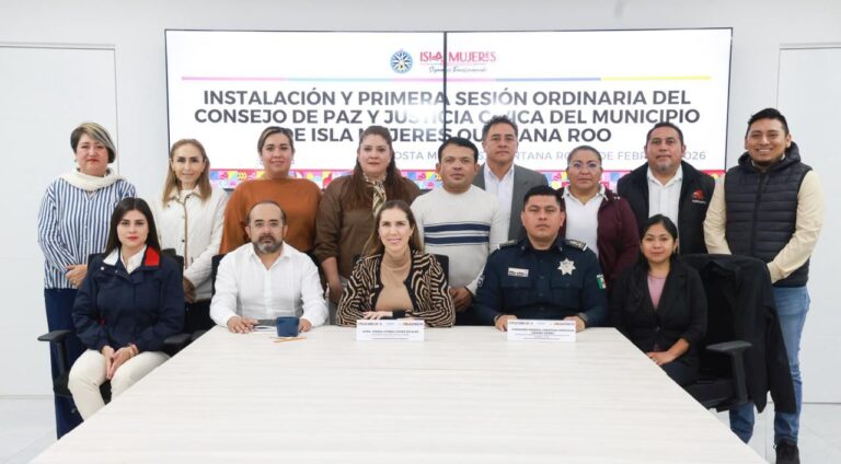 Isla Mujeres instala el Consejo de Paz y Justicia Cívica para fortalecer la convivencia y la cultura de la legalidad