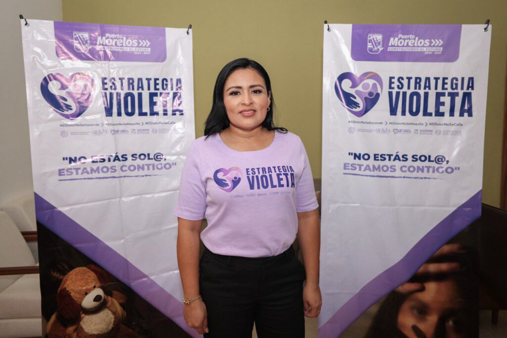 Fortalecemos acciones de prevención de violencia en secundarias y Colegio de Bachilleres como parte de la “Estrategia Violeta”: Blanca Merari