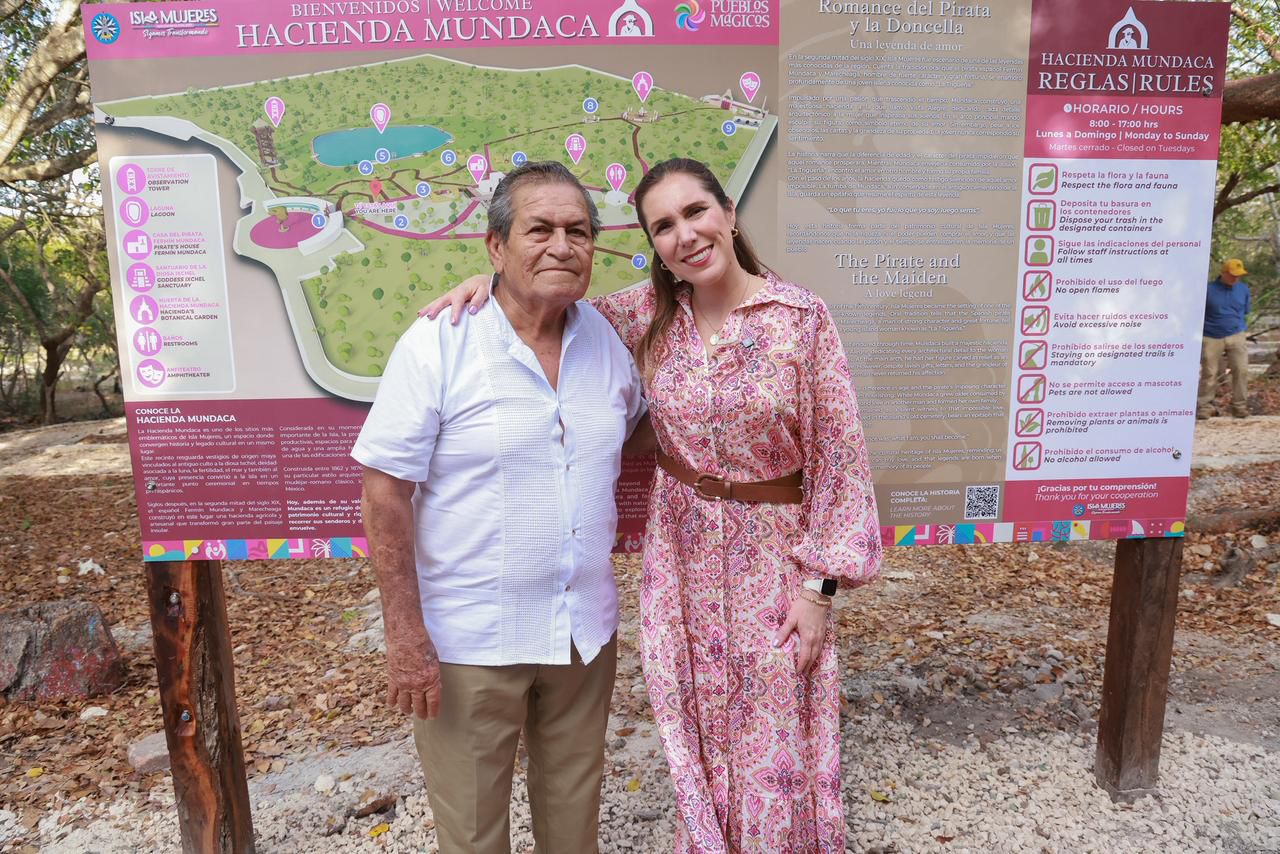 ATENEA conmemora el 509 Aniversario del Descubrimiento de Isla Mujeres en el parque Mundaca