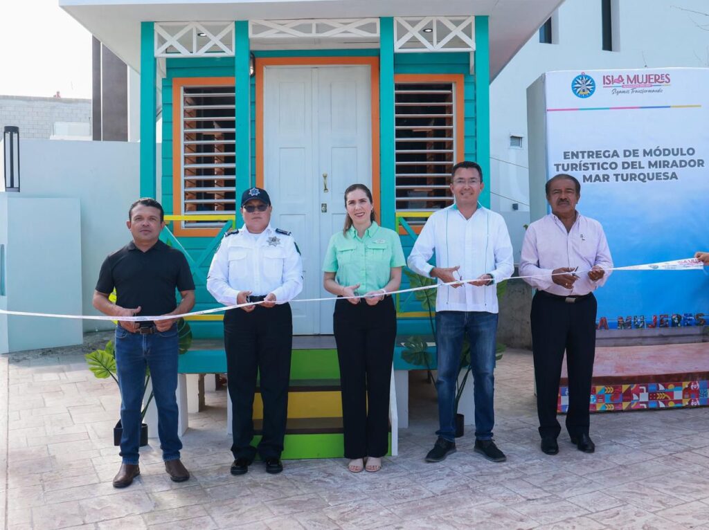 Atenea entrega nuevo Módulo de Atención Turística en el Mirador Mar Turquesa