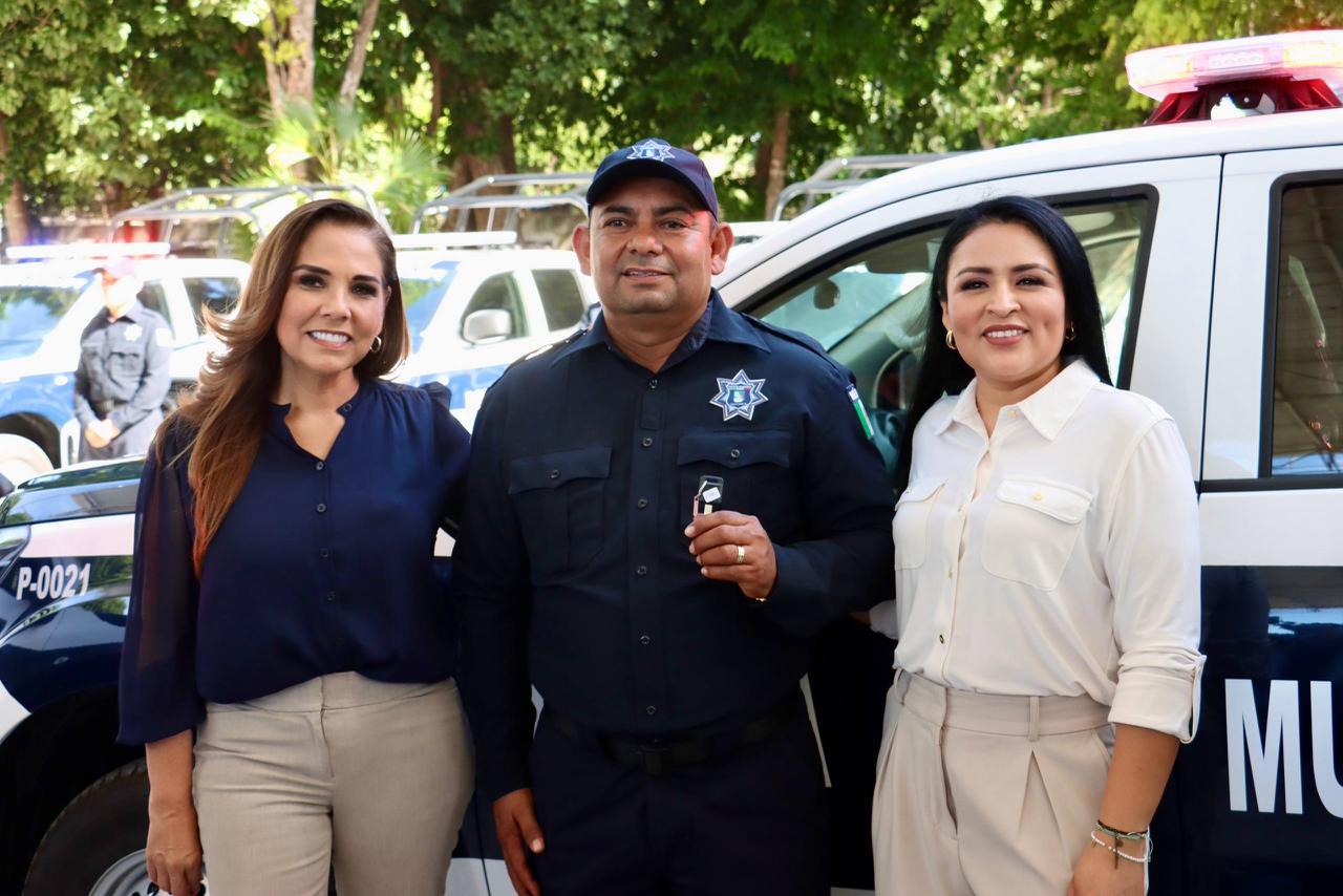 Se fortalece la seguridad de Puerto Morelos con 15 nuevas patrullas, palabra cumplida