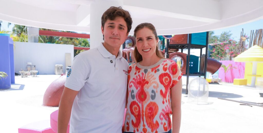 Supervisa Atenea avance del parque y domo de la colonia Electricistas, el número 15 de su gobierno