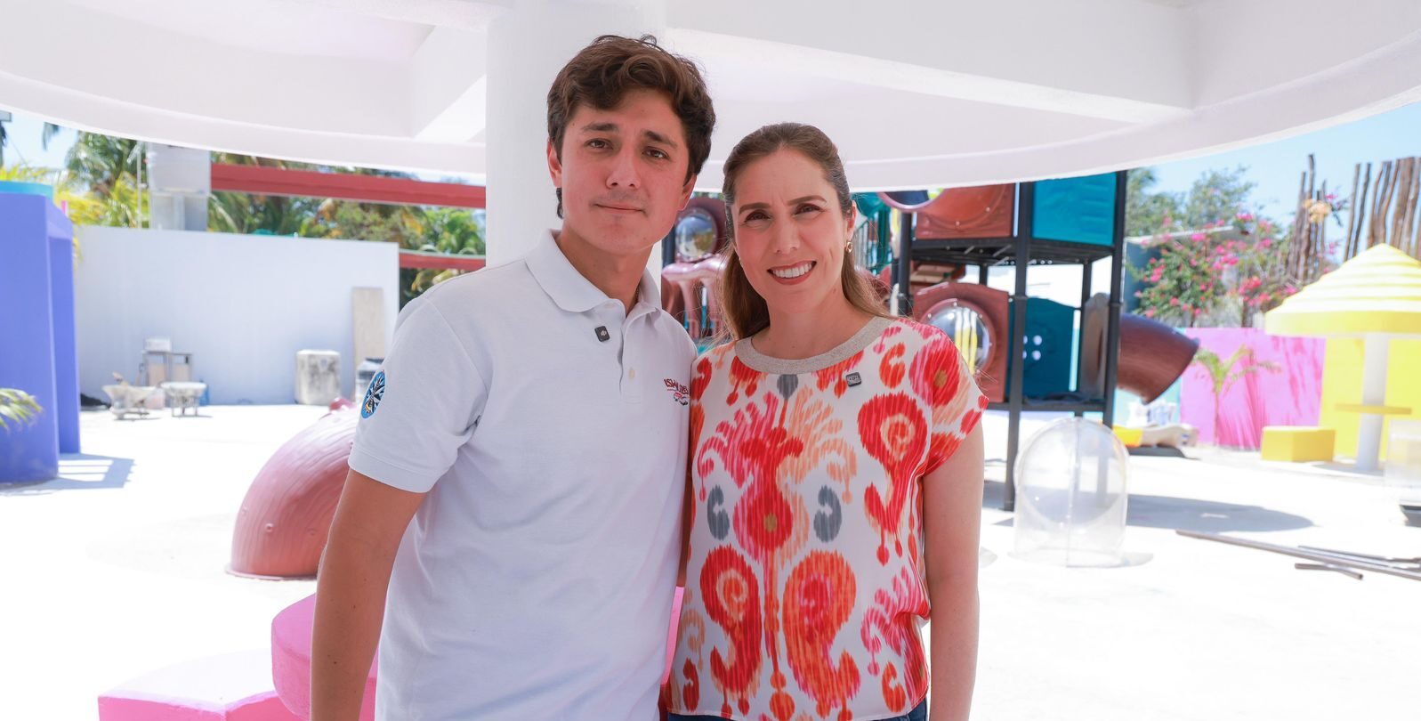 Supervisa Atenea avance del parque y domo de la colonia Electricistas, el número 15 de su gobierno