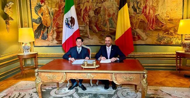 México y Bélgica estrechan lazos diplomáticos y profundizan en diversos temas de la agenda bilateral