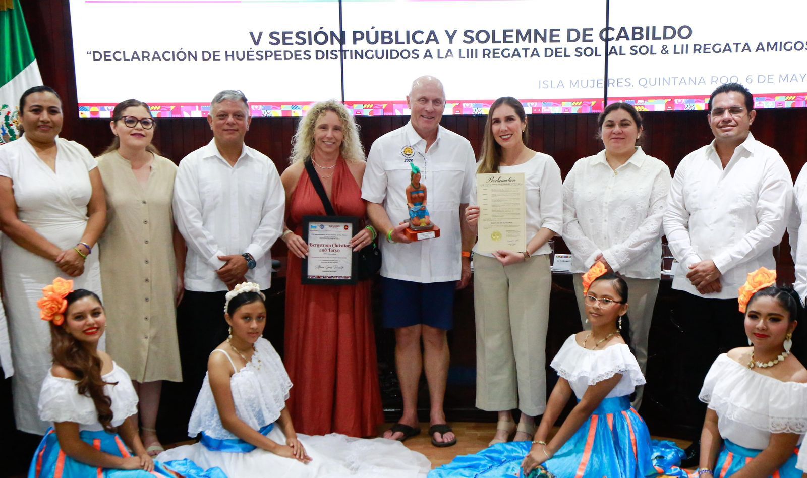 Más de 40 mil personas celebraron la inauguración histórica del Puente Nichupté en Cancún: Mara Lezama