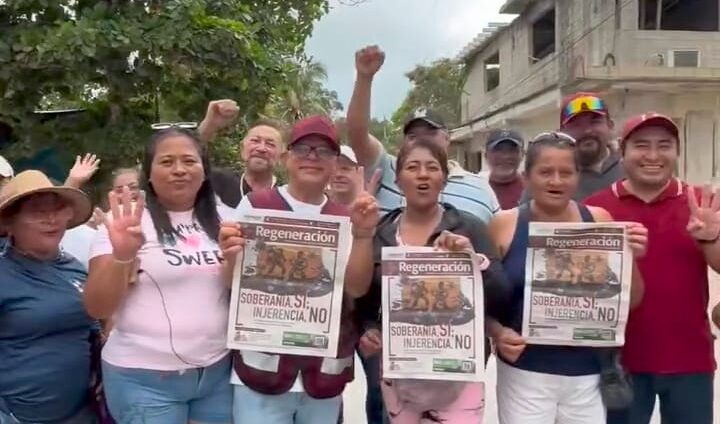 Isla Mujeres, Quintana Roo.— La transformación se fortalece cuando se mantiene cerca de la gente, se informa a las comunidades y se construye organización desde las colonias, afirmó el Síndico Municipal de Isla Mujeres, Pepe Aguilar, al destacar la importancia de continuar llevando el mensaje y las tareas del movimiento directamente al territorio. Como parte de esta dinámica, Pepe Aguilar ha acompañado recorridos y encuentros con familias de distintas comunidades del municipio, donde se promueve el diálogo ciudadano y se comparte información sobre los avances de la Cuarta Transformación mediante el periódico Regeneración, publicación que forma parte de las herramientas de información y comunicación impulsadas por Morena. El Síndico Municipal de Isla Mujeres señaló que informar a la población constituye una tarea fundamental para mantener una ciudadanía participativa y conocedora de los procesos que vive el país, el estado y el municipio. Por ello, la entrega de Regeneración representa también una oportunidad para conversar directamente con las familias y conocer sus inquietudes. Pepe Aguilar destacó que este trabajo forma parte de un proceso de organización que ha avanzado por distintas etapas: primero la afiliación, posteriormente la conformación de los comités seccionales, la instalación de los Consejos Municipales y, actualmente, el fortalecimiento de la coordinación estatal. En ese proceso, explicó, las tareas territoriales tienen un papel central, particularmente la realización de asambleas, la información a la ciudadanía y la distribución del periódico Regeneración, acciones que permiten mantener activa la estructura y el contacto permanente con las comunidades. El Síndico Municipal de Isla Mujeres subrayó que mantener vigilancia y seguimiento sobre estas actividades permite conocer los avances, detectar áreas de oportunidad y fortalecer la organización desde cada territorio. Asimismo, destacó que el trabajo debe realizarse con unidad y responsabilidad, evitando que los procesos internos distraigan de las tareas que corresponden actualmente a la militancia y a quienes participan activamente en el movimiento. En este sentido, Pepe Aguilar consideró que la fortaleza de Morena se encuentra precisamente en su capacidad para organizarse desde abajo, mantener presencia en las comunidades y escuchar permanentemente a la ciudadanía. La actividad territorial también permite que las familias conozcan de manera directa las acciones que impulsa el movimiento y tengan espacios para expresar sus opiniones, propuestas e inquietudes, fortaleciendo una relación permanente con la población. El Síndico Municipal de Isla Mujeres reiteró que informar, organizar y mantener presencia en territorio son elementos indispensables para continuar consolidando la transformación, siempre bajo una visión de participación ciudadana y cercanía con el pueblo. De esta manera, Pepe Aguilar mantiene una presencia activa en las comunidades de Isla Mujeres, acompañando las tareas de organización y comunicación territorial, con la convicción de que la transformación se construye desde las calles, las colonias y junto a las familias isleñas.