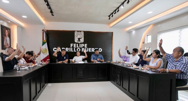 Cabildo de Carrillo Puerto aprueba más obras para el municipio; Reafirma Mary Hernández compromiso con el Bienestar de las Familias