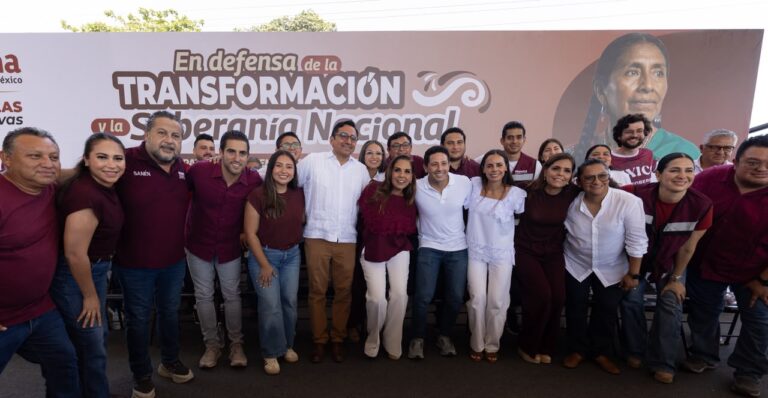 Morena completa con éxito recorrido por los 11 municipios y fortalece su agenda territorial en Quintana Roo