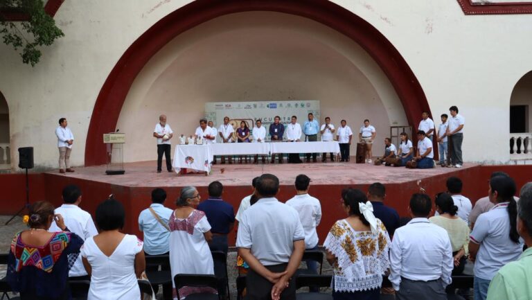 Inauguran en FCP el XV Encuentro LingÜístico y Cultural Maya "CRUZANDO FRONTERAS"