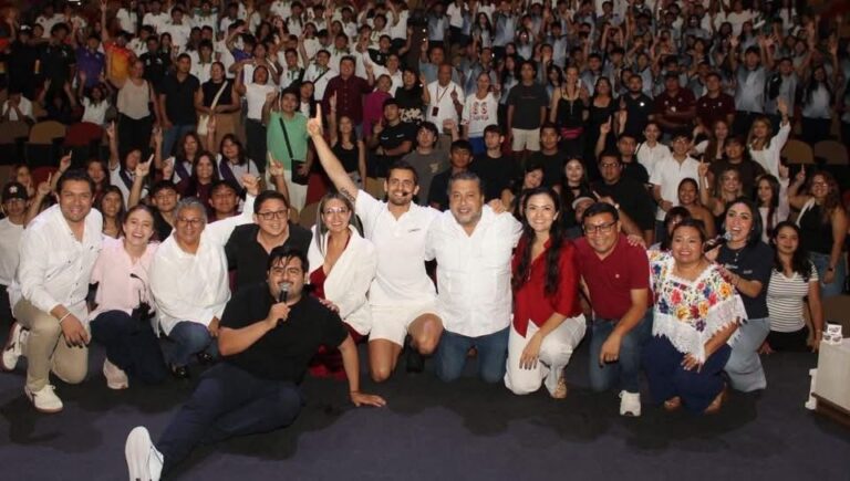 Jorge Sanén impulsa “Juventud es Esperanza” y reúne a cientos de jóvenes de Cancún