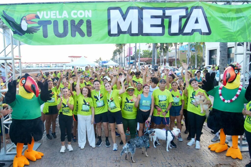 Todo un éxito iniciativa ciudadana “Vuela con Tuki”, acompañada por Renán Sánchez Tajonar
