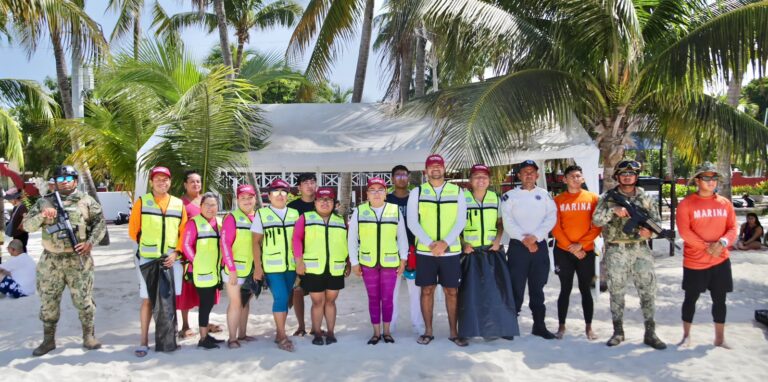 Gobierno de Isla Mujeres refuerza operativo vacacional con recorridos preventivos en playas y sitios turísticos