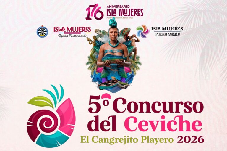 Gobierno de Isla Mujeres invita a vivir las celebraciones por el 176 Aniversario de su Fundación