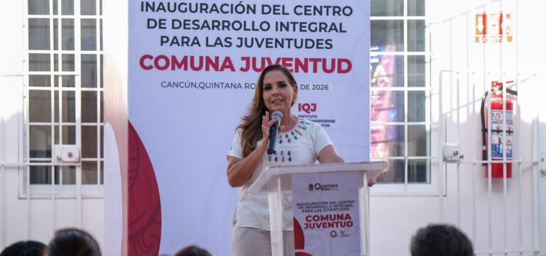 Para el servicio de las juventudes, Mara Lezama inaugura Comuna Juventud, un espacio integral para el bienestar y desarrollo