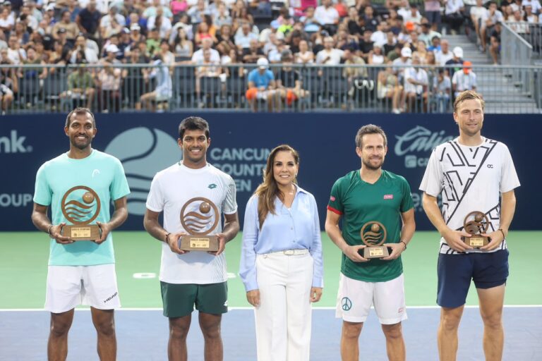 Encabeza Mara Lezama premiación del Cancún Country Open ATP Challenger Tour 2026