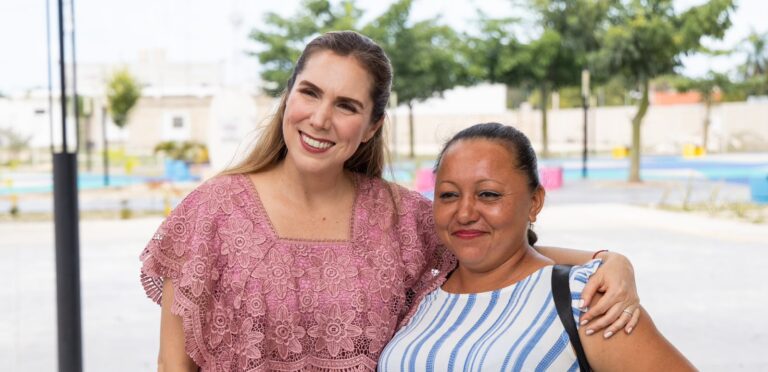 Plaza Ejidatarios se consolida como punto de convivencia familiar en Ciudad Mujeres