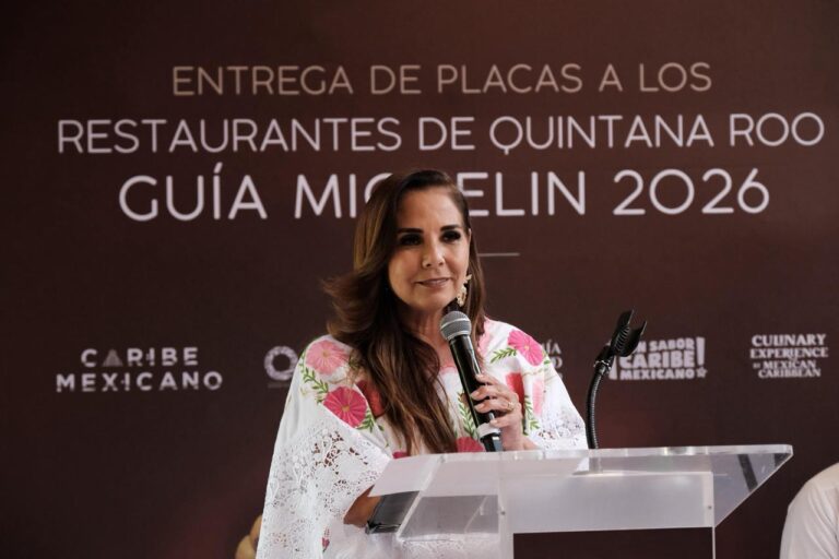 Entrega Mara Lezama reconocimientos a 19 restaurantes de Quintana Roo distinguidos por la Guía MICHELIN 2026