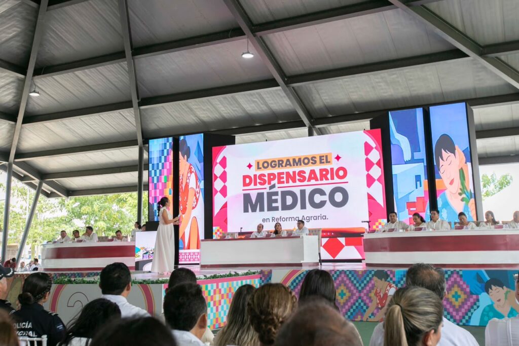 Mary Hernández rinde 2do Informe: Carrillo no se conforma, Transforma. 567 obras, crecimiento histórico, y la voz de la zona Maya al centro de las decisiones 