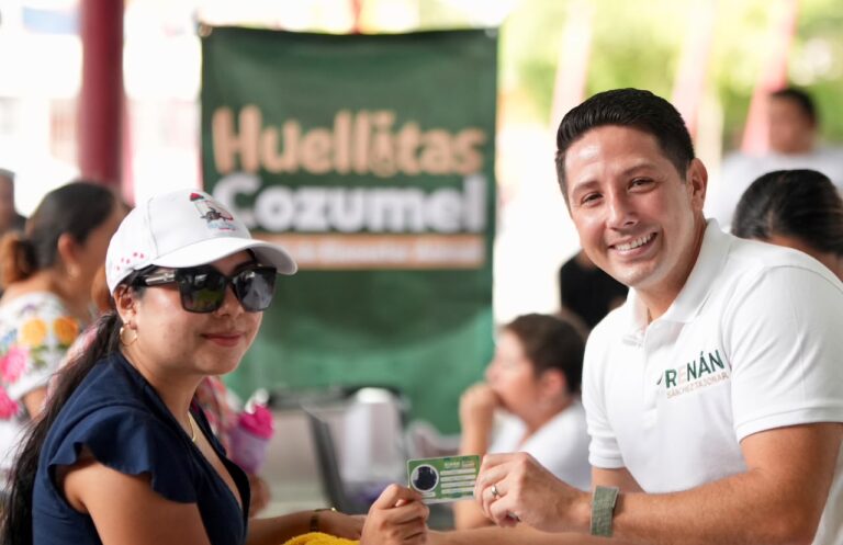 Renán Sánchez Tajonar fortalece el bienestar animal con la segunda jornada “Huellitas Cozumel”