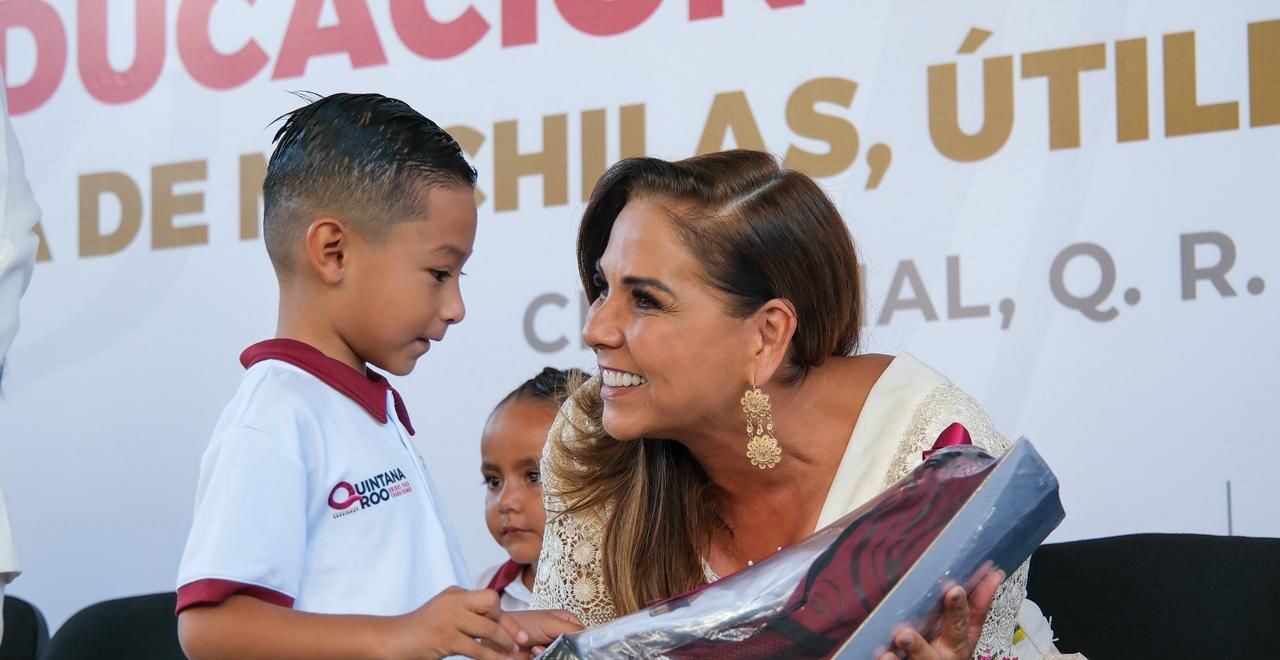 Da inicio Mara Lezama al ciclo escolar 2026-2027 con apoyo histórico para las y los estudiantes de Quintana Roo