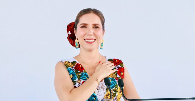Atenea Gómez Ricalde presenta los resultados de la transformación en Isla Mujeres