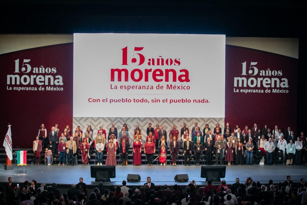 15 años del nacimiento del Partido-Movimiento que hizo renacer a México y cumplió las esperanzas del pueblo de México