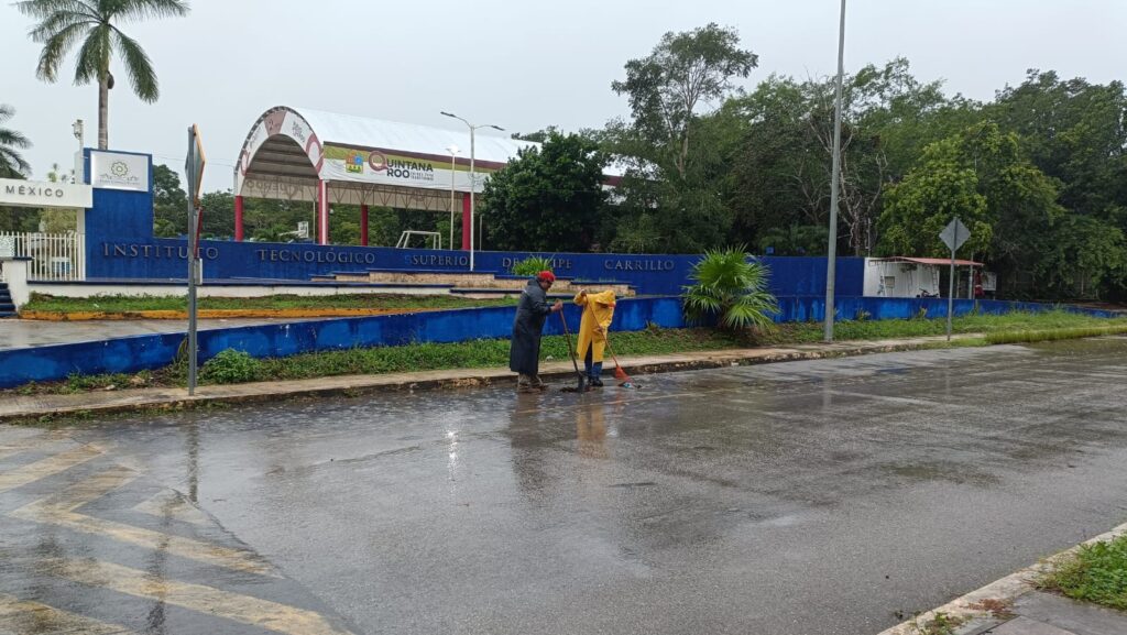 Activa Mary Hernández protocolo preventivo por condiciones climatológicas en Felipe Carrillo Puerto