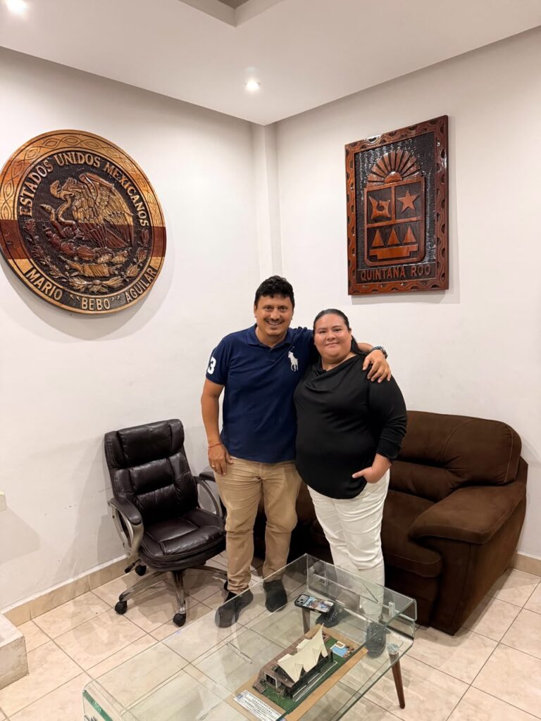 Victoria Gómez y Bebo Aguilar marcan rumbo común en Felipe Carrillo Puerto
