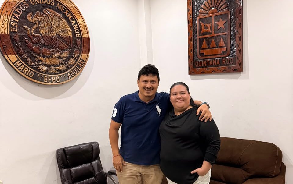 Victoria Gómez y Bebo Aguilar marcan rumbo común en Felipe Carrillo Puerto