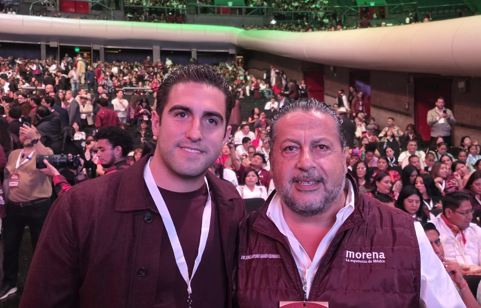 Sanén en unidad conmemora los 15 años de la fundación de morena