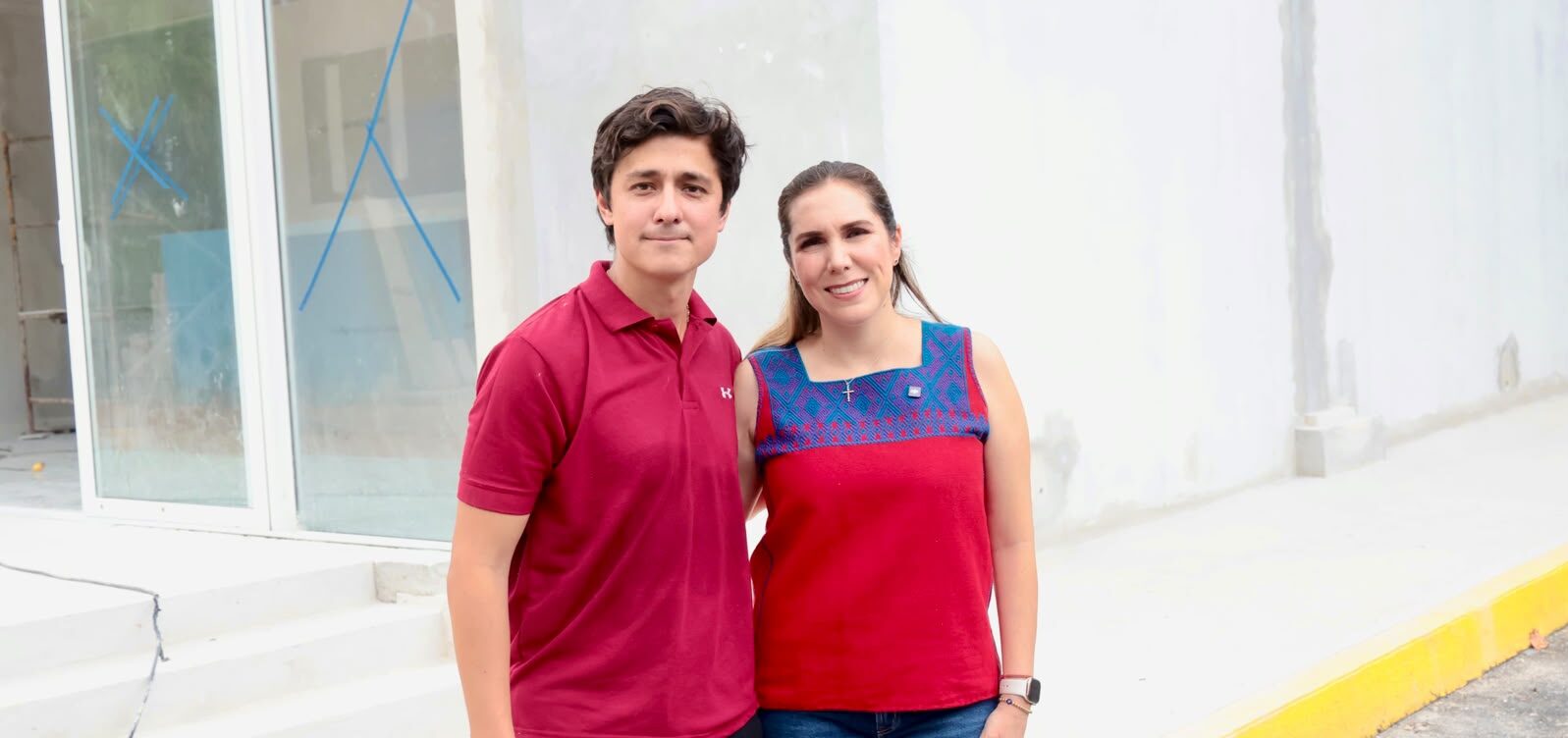 Atenea Gómez supervisa avances de la nueva Casa de la Cultura de Isla Mujeres