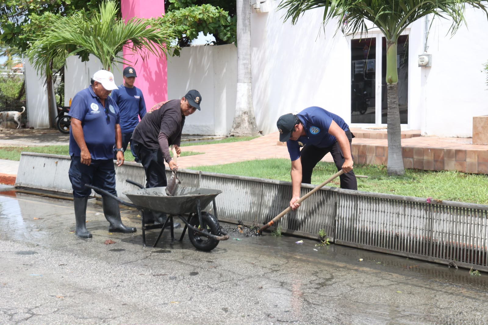 Gobierno de Isla Mujeres mantiene operativo permanente y acciones preventivas ante las lluvias