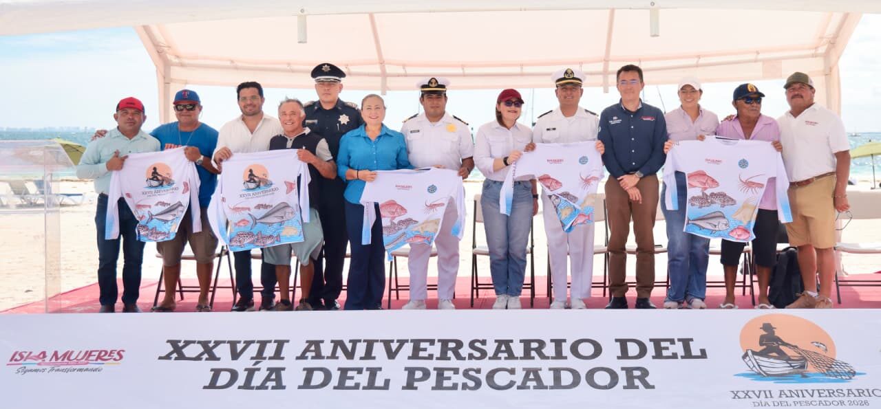 Isla Mujeres honra la memoria y el legado de sus pescadores en su día