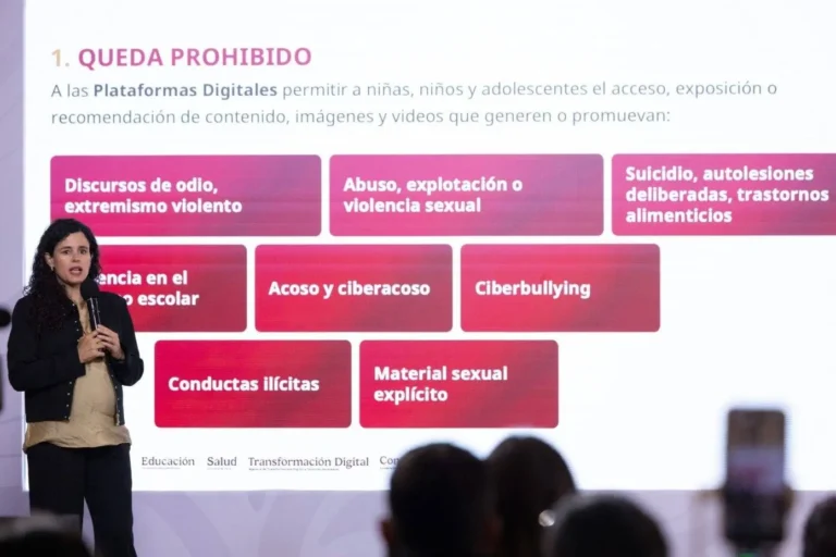 Sheinbaum anuncia decreto para regular plataformas digitales en materia de contenidos violentos 