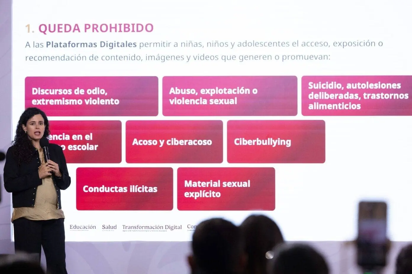 Sheinbaum anuncia decreto para regular plataformas digitales en materia de contenidos violentos 